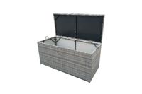 Nohr Opbergkist 'Kha' Wicker, 130 x 60cm, kleur Grijs - thumbnail