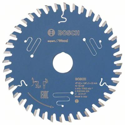 Bosch Accessoires Cirkelzaagblad expert for Wood 120x20x1.8/1.3x40 T - 2608644004