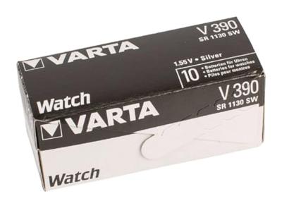 Varta Zilveroxide Batterij SR54 | 1.55 V DC | 80 mAh | Zilver | 10 stuks - VARTA-V390 VARTA-V390 - thumbnail