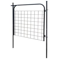 VidaXL Tuinpoort 100x100 cm antraciet - thumbnail