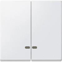 Merten MEG3420-0419 Wisselschakelaar Afdekking System M Polar-wit 1 stuk(s) - thumbnail