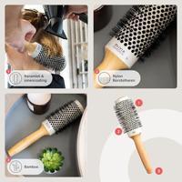 Olivia Garden Bamboo Collection Boar Brush Ø30 - thumbnail