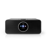 Internetradio | Tafelmodel | Bluetooth® / Wi-Fi | FM / Internet | 2.4 " | Kleurenscherm | 42 W | Afstandbestuurbaar | App-gestuurd | Koptelefoonoutput | Wekker | Slaaptimer | Zwart - thumbnail