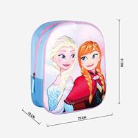 Disney Frozen 3D schooltas 31x25x10 cm Anna en Elsa - thumbnail