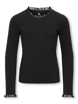 Kids ONLY winter top meisjes - zwart - KogLeslie - regular fit, longsleeve