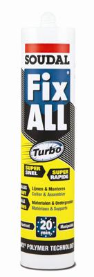 Soudal Fix All TurboTack High Tack Express 290ml Soudal Fix All TurboTack High Tack Express 290ml