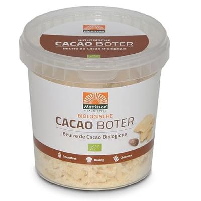 Mattisson HealthStyle Biologische Cacao Boter Mattisson HealthStyle Biologische Cacao Boter