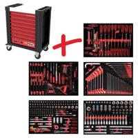 KS Tools 8105299 Werkplaatswagen Kleur (specifiek): Zwart, Rood - thumbnail