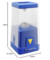 Varta 17666101111 Outdoor Ambiance L20 Campinglantaarn LED 400 lm werkt op batterijen 0.487 Blauw - thumbnail