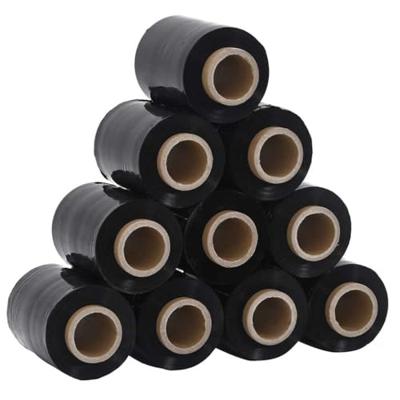 Stretchfolies 10 stuks zwart 23 m 10 cm x 300 m Stretchfolies 10 stuks zwart 23 m 10 cm x 300 m