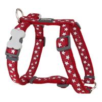 Hondentuigje Red Dingo Style Rood Ster 30-48 cm - thumbnail