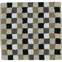 Cawö Cawo Lifestyle Karo Gezichtsdoekje 7047 Kiezelsteen-37 30x30 - thumbnail