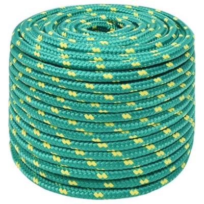 VidaXL Boottouw 14 mm 50 m polypropyleen groen