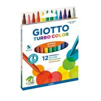 Viltstift Giotto Turbo Color set à 12 kleuren | 10 stuks - thumbnail