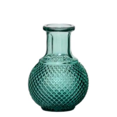 Vaas Sunny Fles Mini Blauw Groen H11,5 D8,5 Cm