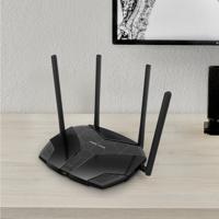 Mercusys MR70X draadloze router Gigabit Ethernet Dual-band (2.4 GHz / 5 GHz) Zwart - thumbnail
