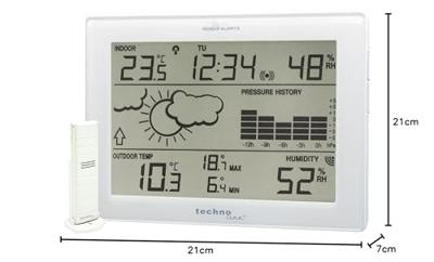 Techno Line Mobile Alerts MA 10410 Mobile Alerts MA 10410 Draadloos weerstation Aantal sensoren max.: 1 Techno Line Mobile Alerts MA 10410 Mobile Alerts MA 10410 Draadloos weerstation Aantal sensoren max.: 1