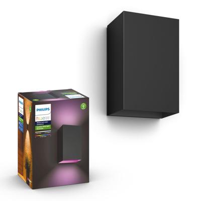 Philips Hue LED-wandlamp voor buiten 1746430P7 Resonate LED vast ingebouwd 8 W RGB, Warmwit, Koudwit, Daglichtwit Philips Hue LED-wandlamp voor buiten 1746430P7 Resonate LED vast ingebouwd 8 W RGB, Warmwit, Koudwit, Daglichtwit