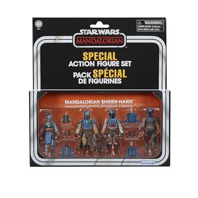 Star Wars The Mandalorian Vintage Collection Action Figure 4-Pack Mandalorian Shriek-Hawk 10 cm