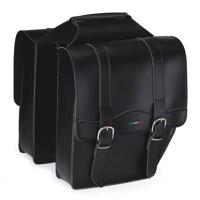 Selle Monte Grappa Monte grappa dubbele tas 17l cruiser zwart - thumbnail