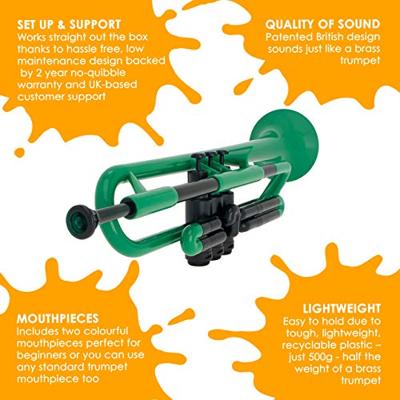 Jiggs pTrumpet Green met hoes