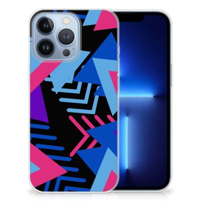 Apple iPhone 13 Pro | TPU Hoesje | Funky Triangle Apple iPhone 13 Pro | TPU Hoesje | Funky Triangle