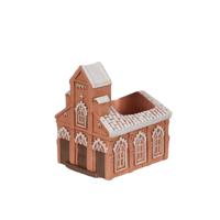 Kerk bloempot 10,3x8,7xH.11,4cm roze - thumbnail