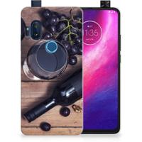 Motorola One Hyper Siliconen Case Wijn - thumbnail