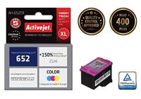 Activejet AH-652CR inkt (vervanging HP 652 F6V24AE; Premium; 21 ml; kleur) - thumbnail