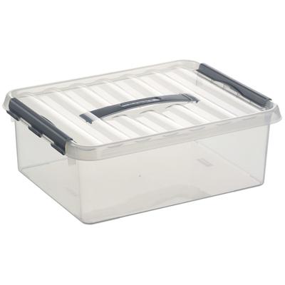Sunware q-line opbergbox 12ltr kunststof Sunware q-line opbergbox 12ltr kunststof