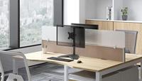 Neomounts FPMA-D550SBLACK monitor bureaustandaard bevestiging - thumbnail
