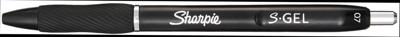 Sharpie S-gel roller, medium punt, blister van 3 stuks, zwart Sharpie S-gel roller, medium punt, blister van 3 stuks, zwart