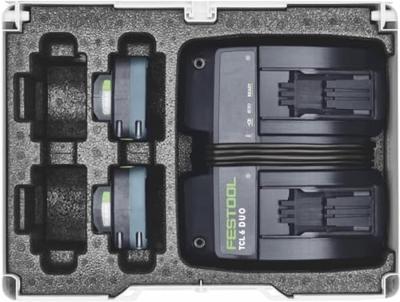 Festool Accessoires SYS 18V 2x4,0/TCL 6 DUO Energie-set - 577109 - thumbnail