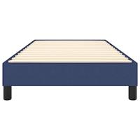 Boxspringframe stof blauw 90x200 cm - thumbnail
