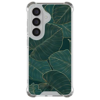 Samsung Galaxy S26 shockproof hoesje - Monstera leaves Samsung Galaxy S26 shockproof hoesje - Monstera leaves