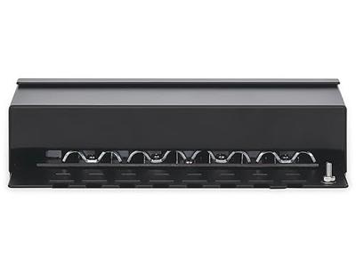 Intellinet 720908 8 poorten Patchpaneel 483 mm (19) CAT 6A Zwart Ingericht