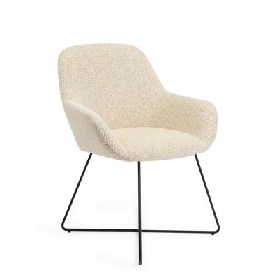 Jesper Home Kushi eetkamerstoel Trouty Tinge cross black