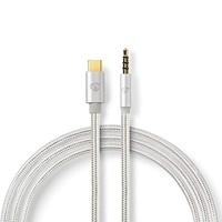 Nedis USB-C Adapter | USB-C Male | 3,5 mm Male | 1 m | 1 stuks - CCTB65940AL10 CCTB65940AL10 - thumbnail
