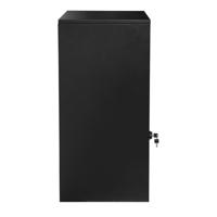 Pakketbrievenbus Logixbox Frontbox DeLuxe Uni - zwart - thumbnail