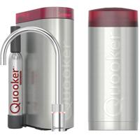 Quooker Nordic Round Kokendwaterkraan Single Tap Set - Kokend Water - Chroom - Inclusief COMBI Reservoir & CUBE - Direct Gekoeld Bruisend Water - thumbnail