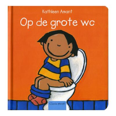 Anna op de grote wc