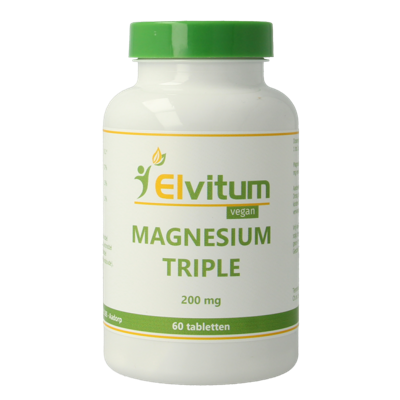 Elvitum Magnesium triple 200mg 60 Tabletten