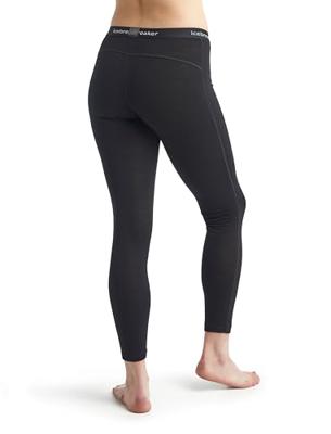 Icebreaker 200 Oasis Thermobroek Dames Black XL Icebreaker 200 Oasis Thermobroek Dames Black XL