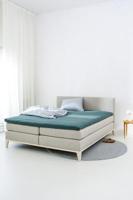 Auping Organic Jersey Hoeslaken topper soft pine green - thumbnail