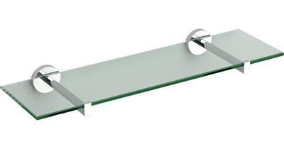 Planchet Clou Flat 45cm Helder Glas Chroom