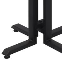 Salontafel 55x55x40 cm massief gerecycled teakhout - thumbnail