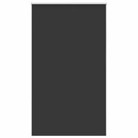 Rolgordijn verduisterend 140x230 cm stofbreedte 136,6 cm zwart - thumbnail