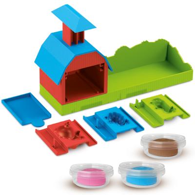 Ses klei - boerderij geluiden