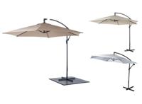 Lifetime Garden Zweefparasol met Voet - Kantelbaar - thumbnail