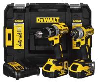 DeWALT DCK266P2T Accu combiset 2-delig (DCD796 + DCF887) 18V XR 5.0Ah in TSTAK - thumbnail